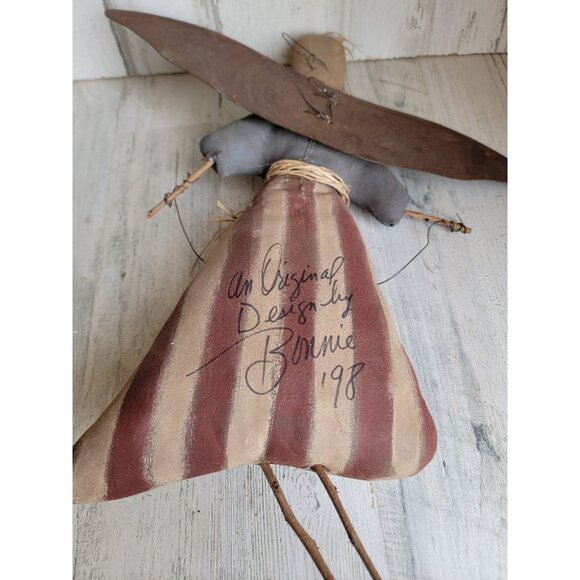 Large 1998 vintage Bonnie plush hanging angel doll cherub - Picture 11 of 15